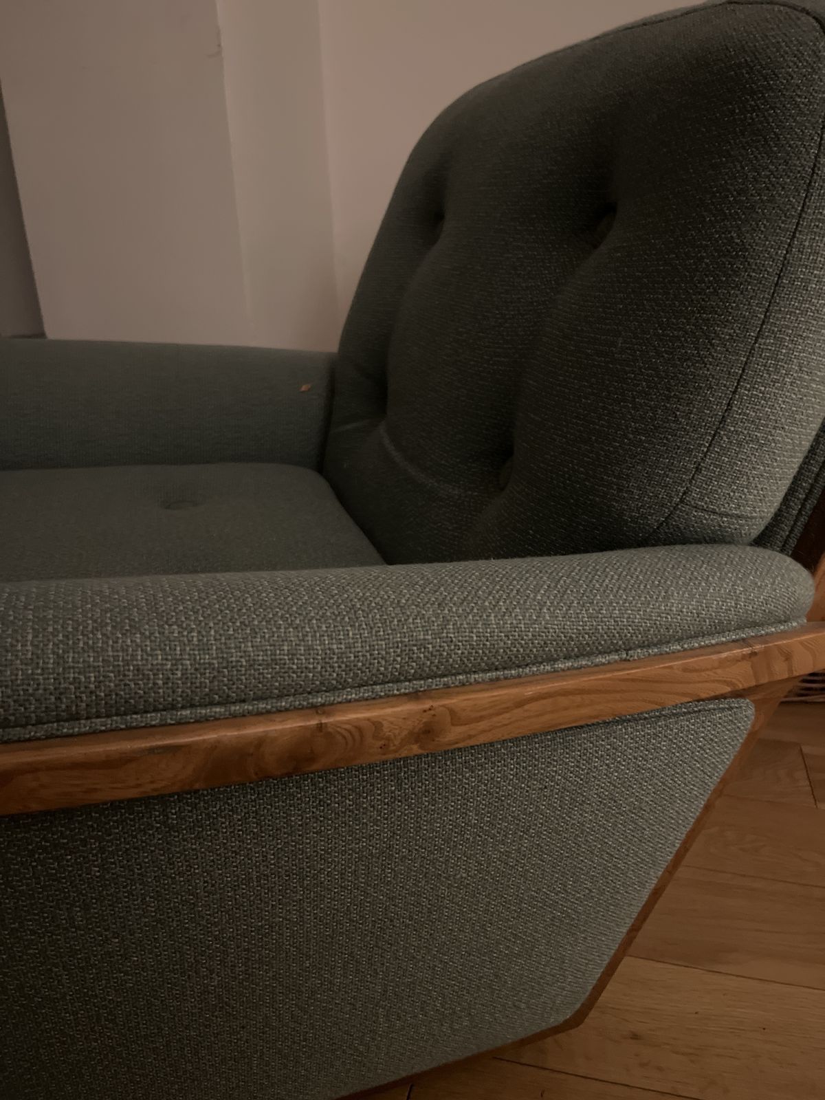 3 Piece Vintage Settee. Excellent Condition. Used In The Setting Of The Drama Tina And Bobby photo furniture