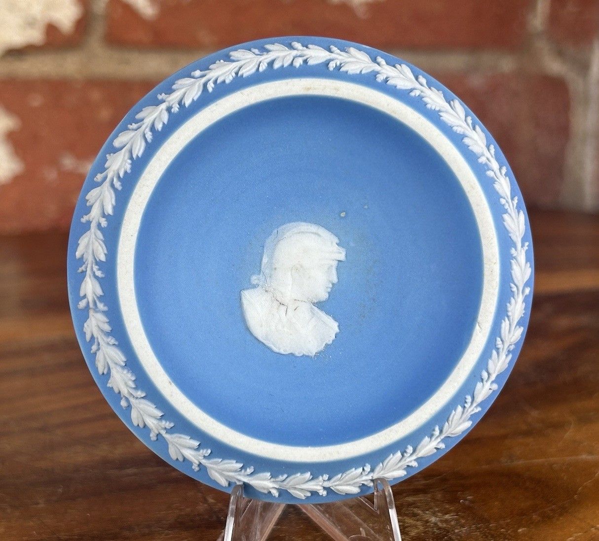Antique Wedgwood Pair Roman Soldier Pin Dishes / Ashtrays Rare 8cm photo furniture
