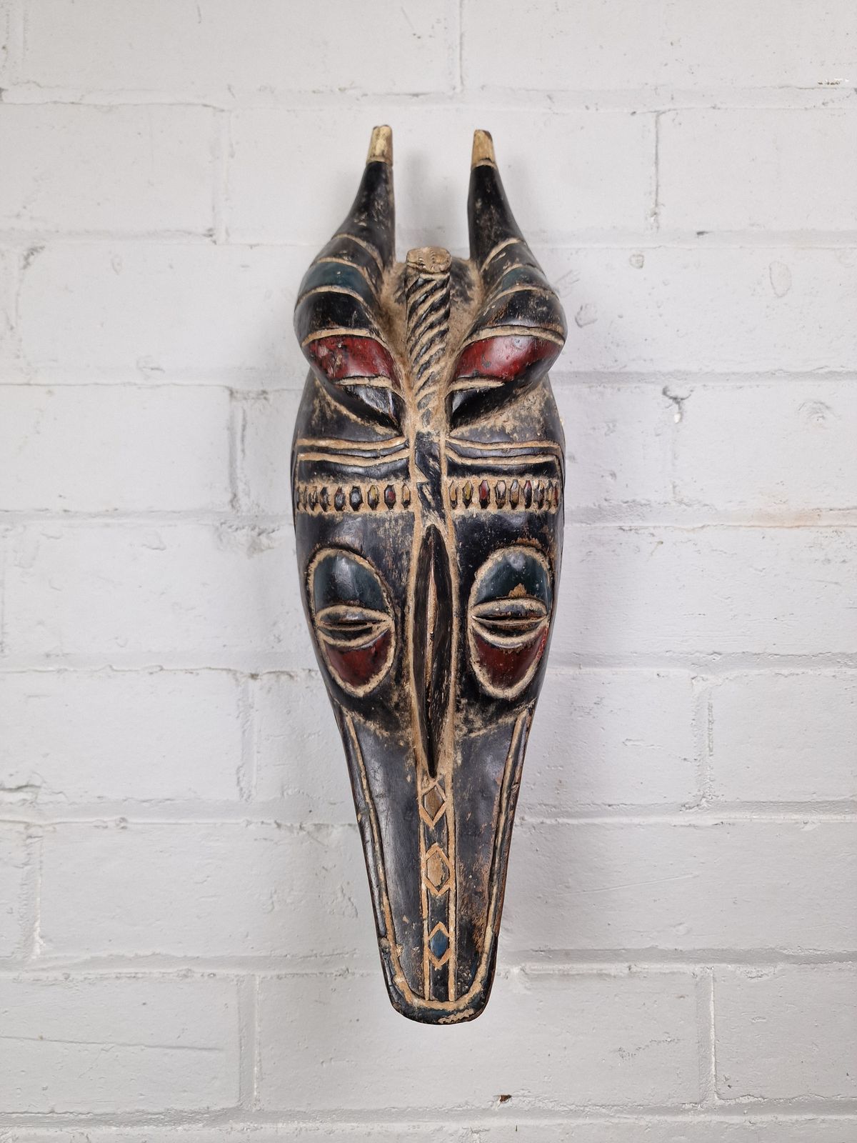 Guro Zamble Tribal Mask, Ivory Coast   20th Century photo furniture