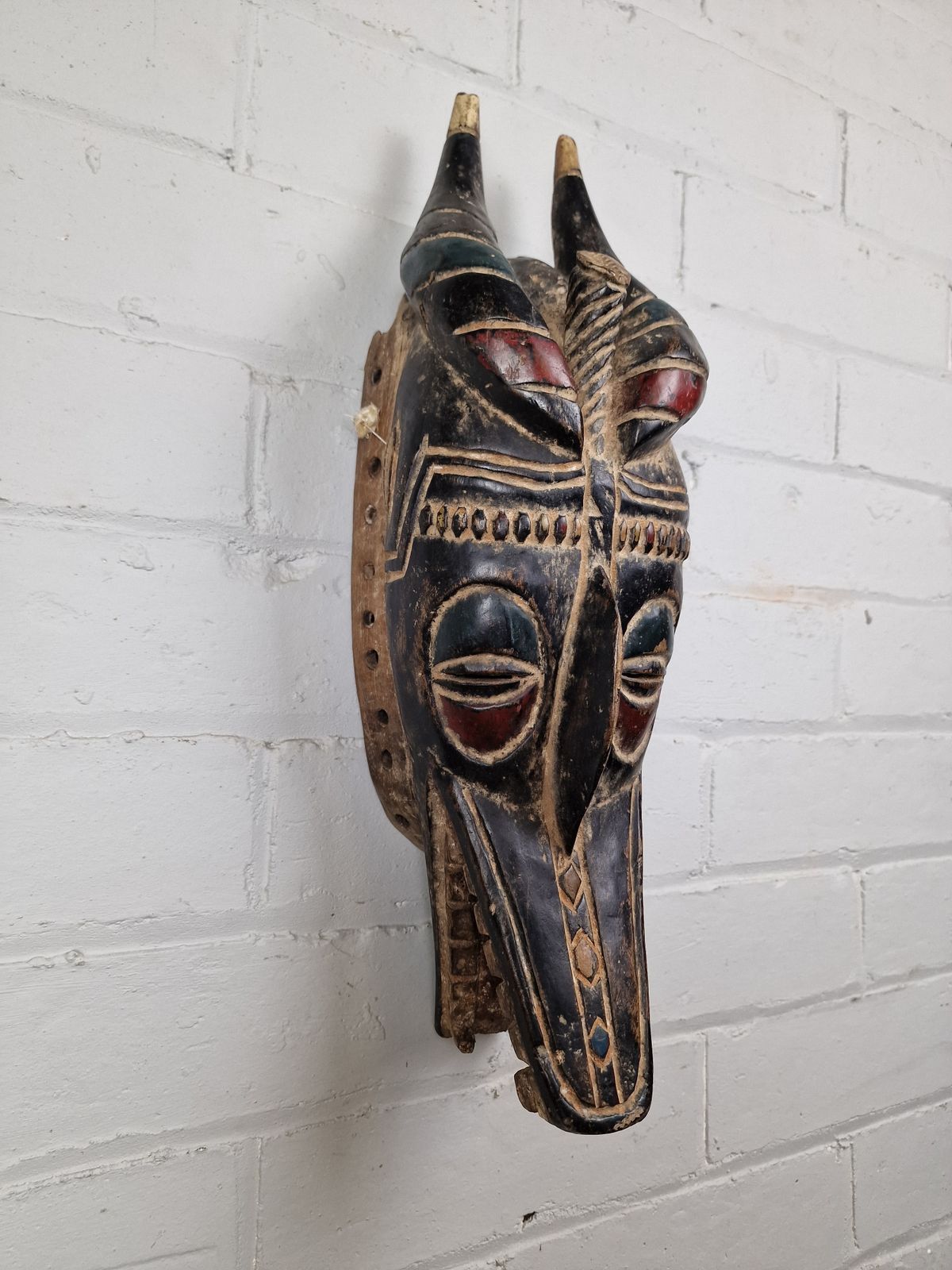 Guro Zamble Tribal Mask, Ivory Coast   20th Century photo Art