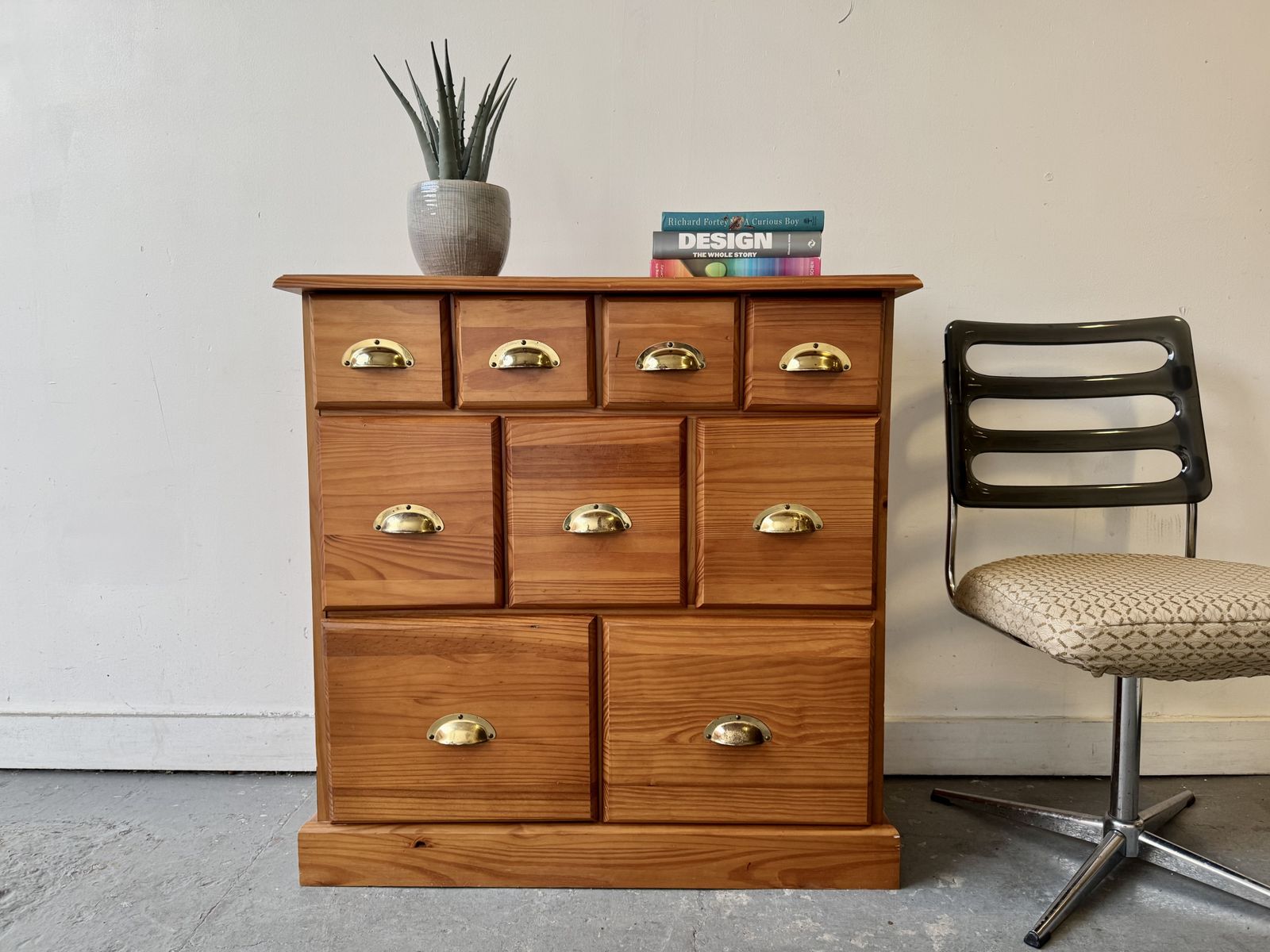 Pine Chest Of Small Drawers photo furniture