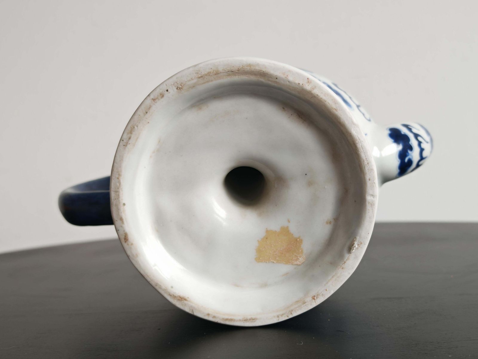 photo for sale Antique Blue And White Porcelain "Cadogan" Teapot, Guangxu Period, China 19th C.