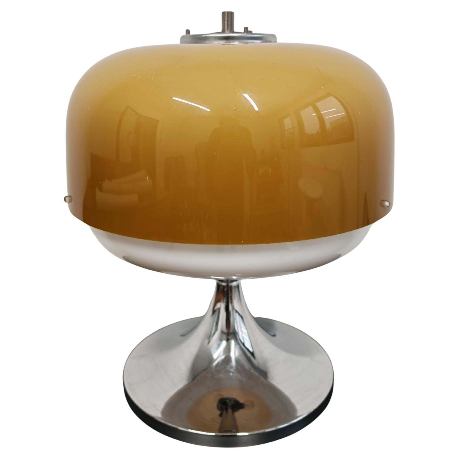 Mid Century Modern Table Lamp "Medusa" By Luigi Massoni For Harvey Guzzini