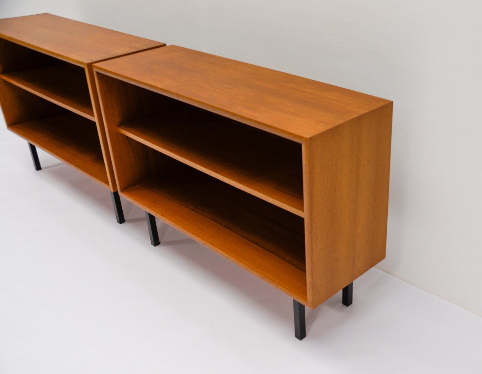 700.0 Danish Teak Bookshelves, 1960s, Set Of 2 photo