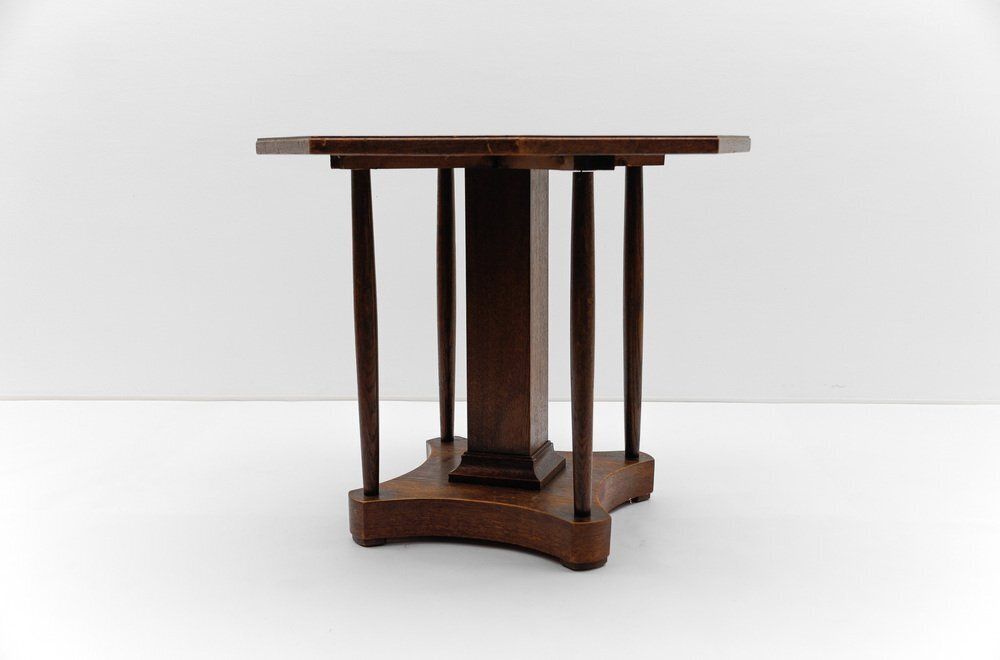 Art Deco Wooden Table, Germany, 1940s photo furniture
