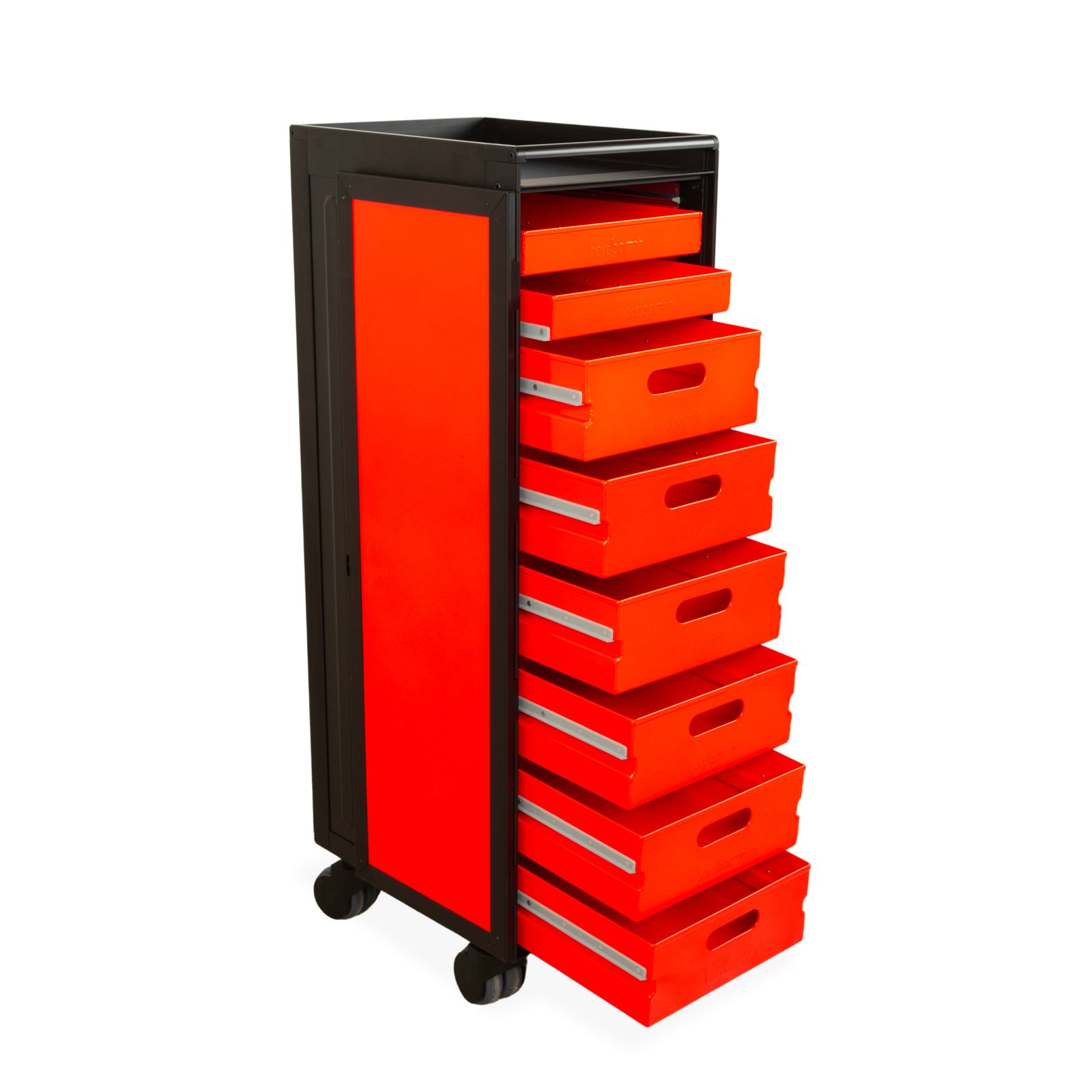 Bordbar Voyager Neonblack Aircraft Trolley Neon Equipment Red Black photo 2168.0