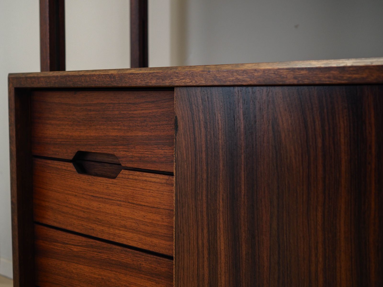 photo vinterior Vintage Modulaire Wandkast, Italiaans Design, Jaren 1960, Productie: Italië