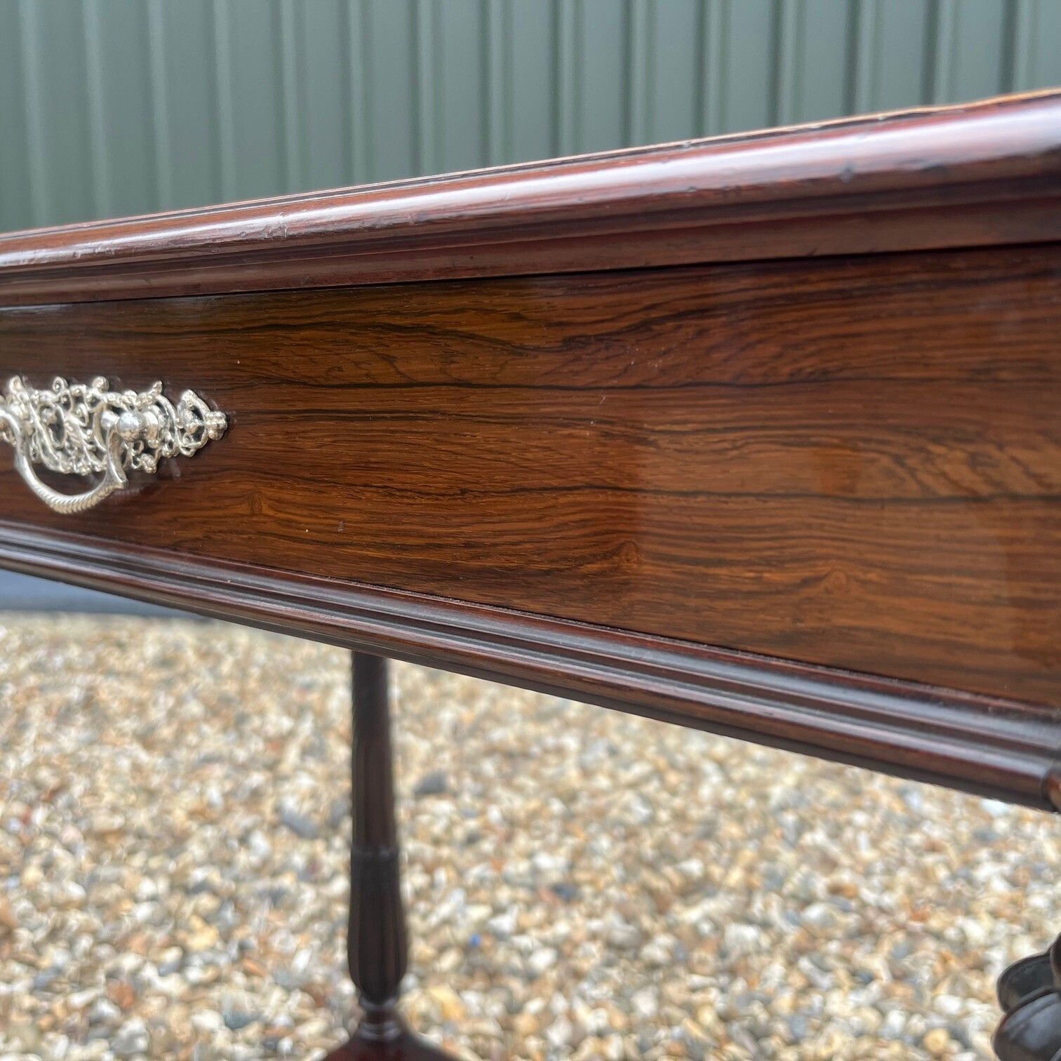 An Exhibition Quality Collingson & Lock Rosewood, Coromandel And Kingwood Inlaid Table photo Furniture