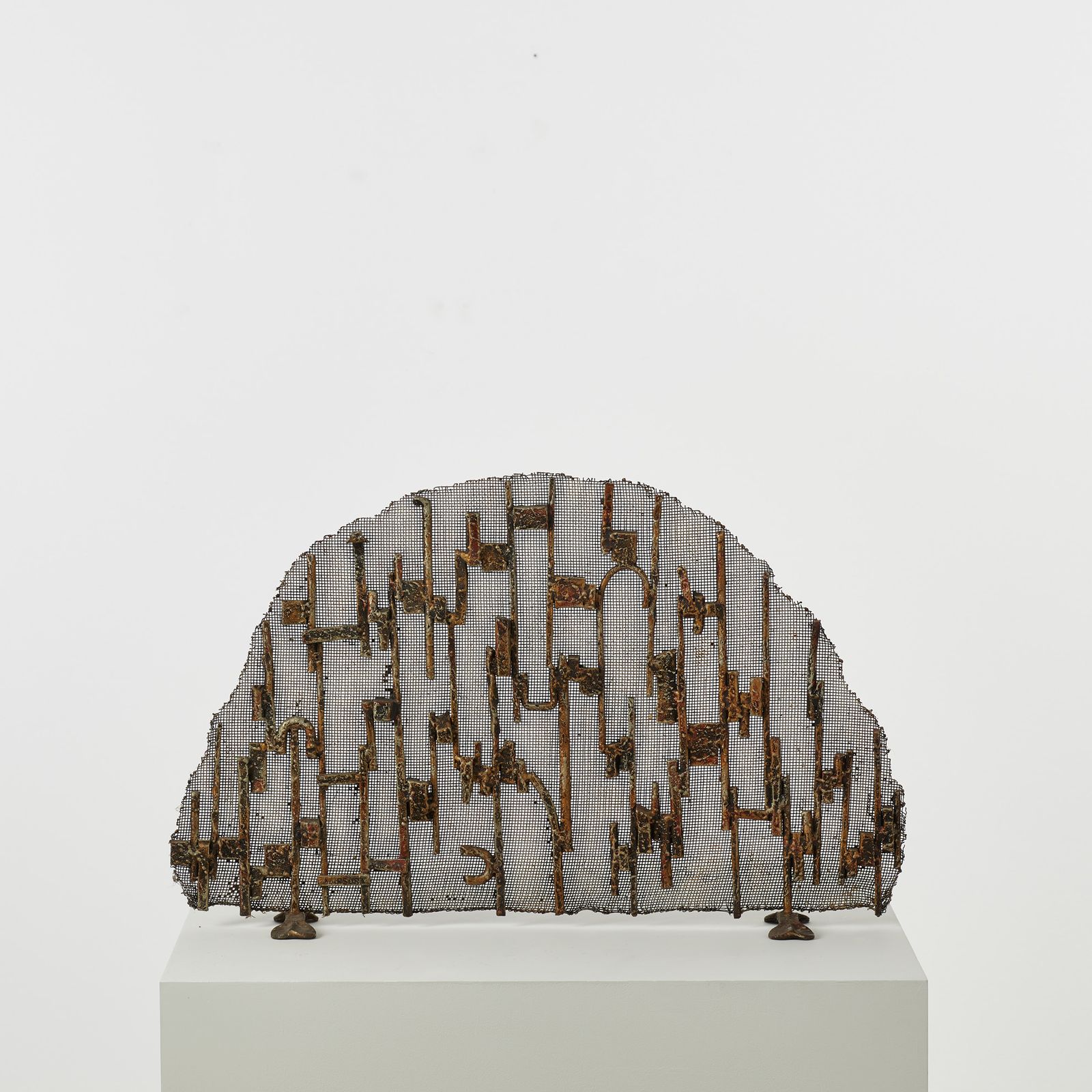 Salvino Marsura Stalattiti II Fire Screen Treviso, Italy, 1980s