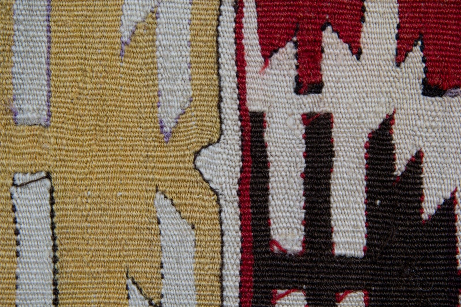 Turkish Kilim Runner 1890s Tribal Geometric Wool Flatweave 390x163cm photo vinterior
