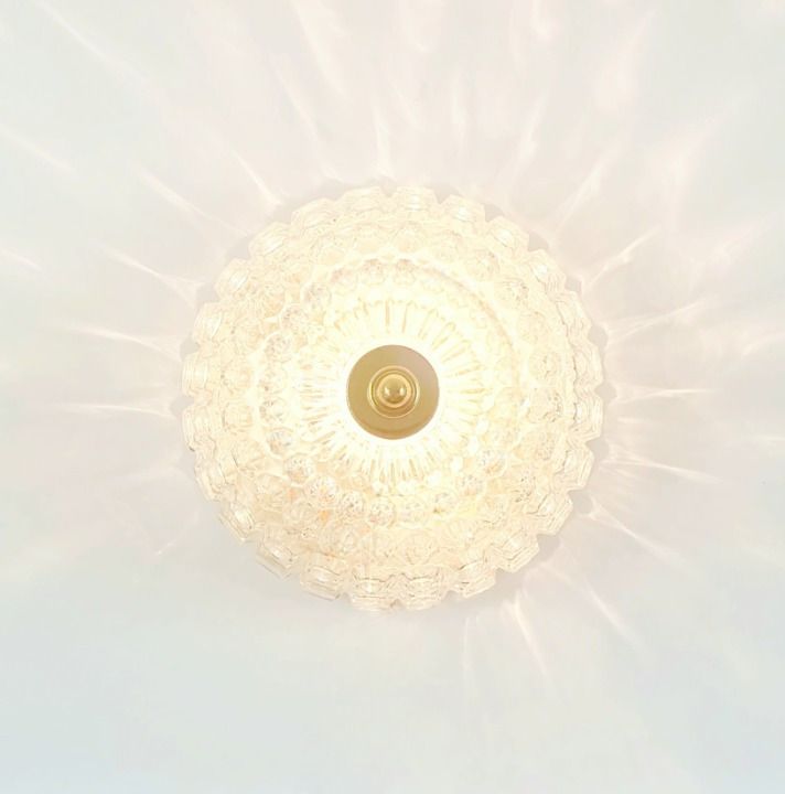1 Of 3 Mid Century Bubble Glass Ceiling Light By Helena Tynell For Limburg, Germany, 1960s photo 290.0