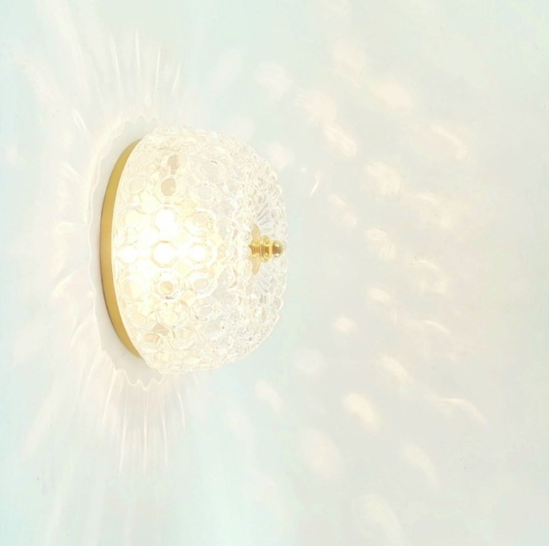 1 Of 3 Mid Century Bubble Glass Ceiling Light By Helena Tynell For Limburg, Germany, 1960s photo buy