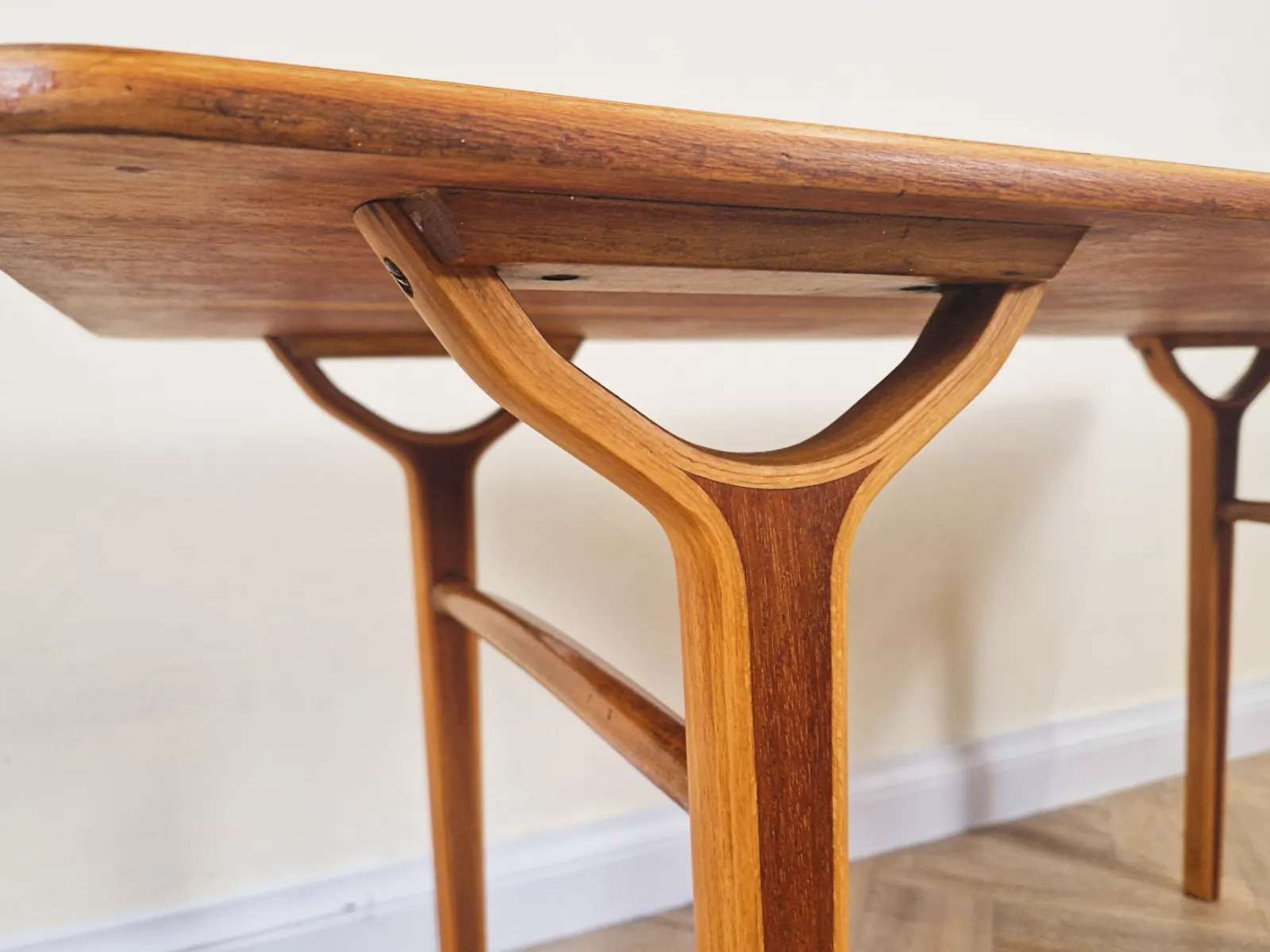 Peter Hvidt & Orla Mølgaard Nielsen Danish 'Ax Series' Tigerwood Coffee Table photo 1450.0