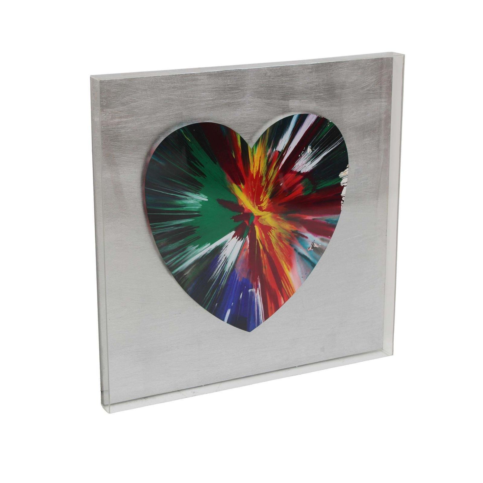 Damien Hirst Damien Hirst   Painting Heart Turn, 2009 2009 photo for sale