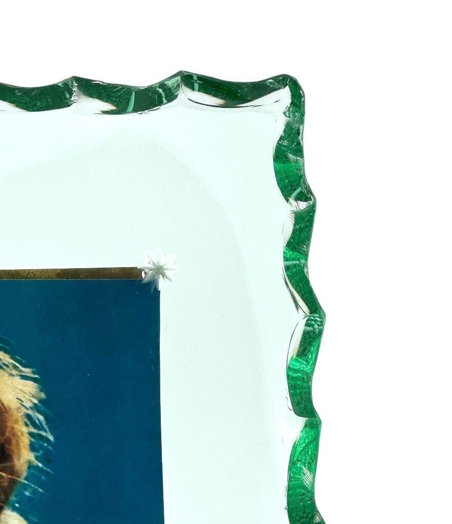photo vinterior A 1930s Glass And Brass Picture Frame Attributed To Pietro Chiesa For Fontana Arte