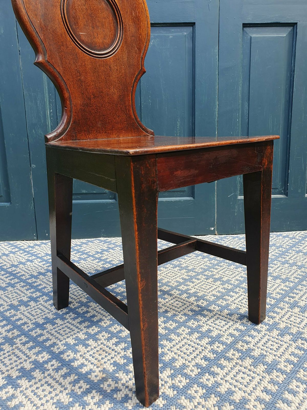 Georgian Mahogany Hall Chair photo vinterior