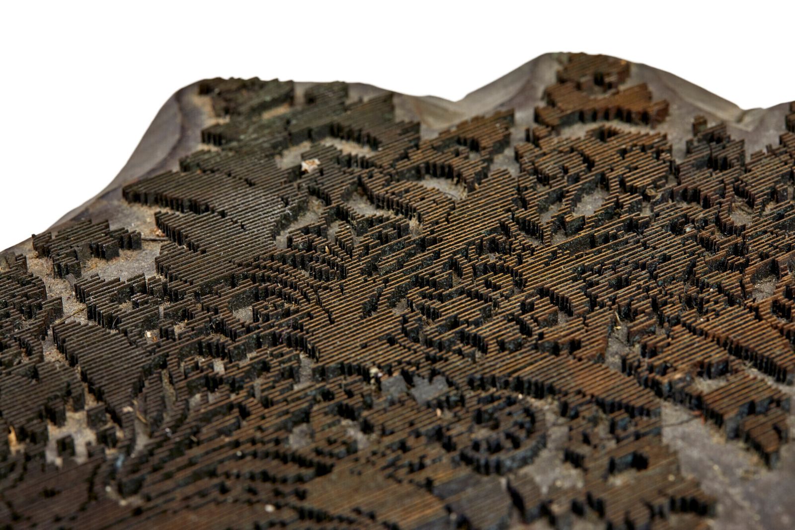 A Collection Of 1o Fabric Printing Blocks Liberty Of London photo 2145.0