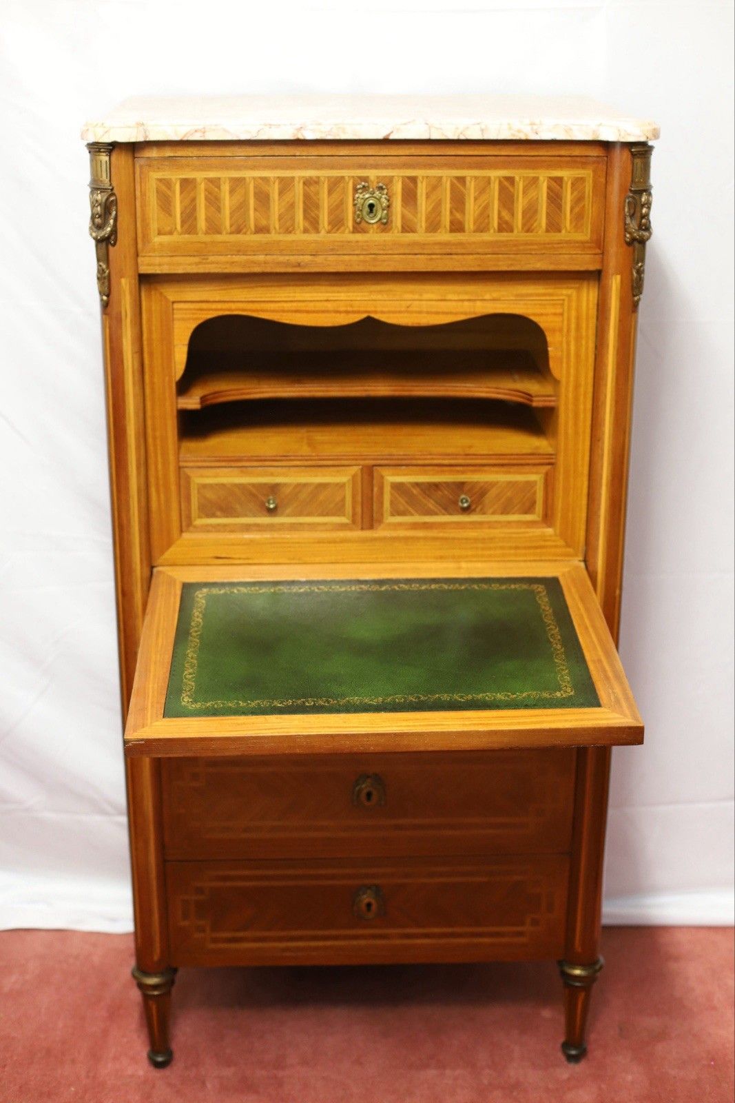 photo furniture Lovely French Louis XVI Style Secretaire