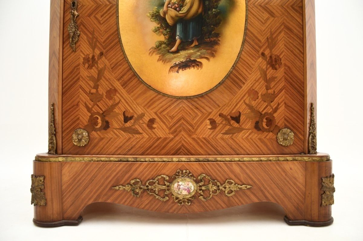 Antique French Marble Top Cabinet photo vinterior