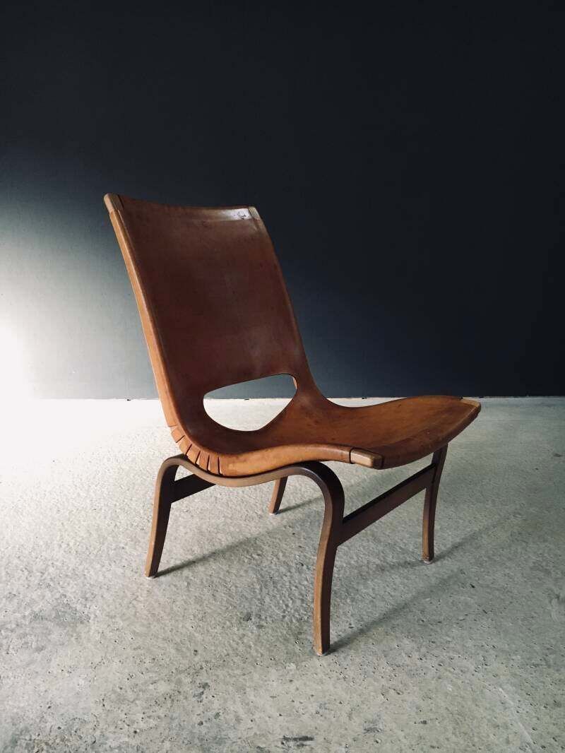 Scandinavisch Design 'Eva' Fauteuil Van Bruno Mathsson, Zweden, Ca. Jaren 1960 photo vinterior