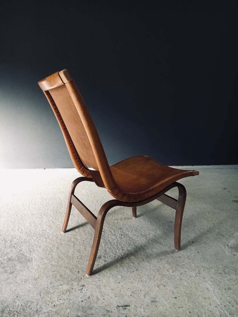 Scandinavisch Design 'Eva' Fauteuil Van Bruno Mathsson, Zweden, Ca. Jaren 1960 photo buy