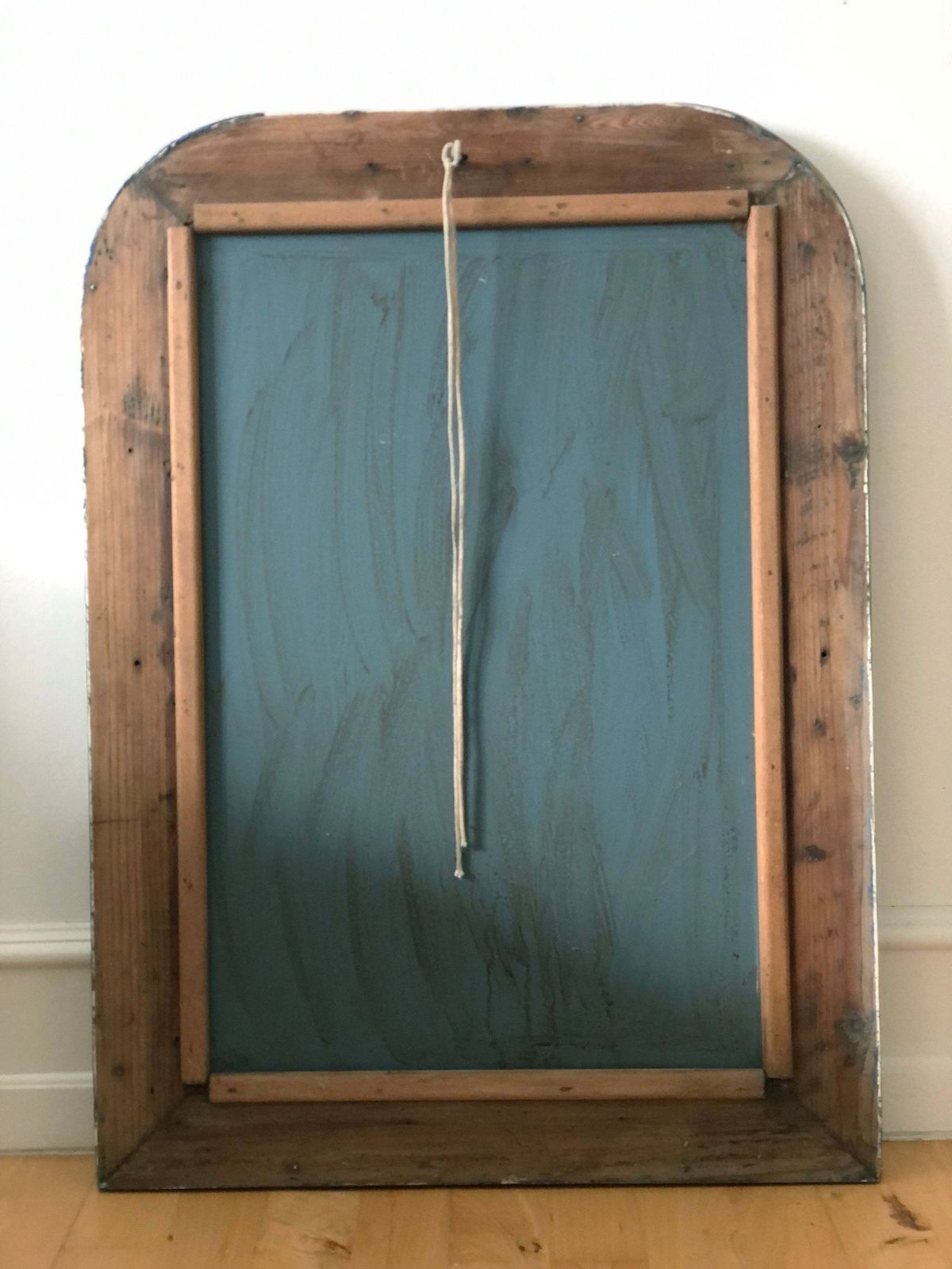 Antique French Louis Philippe Mirror – Grey And Gold, Late 19th Century photo buy