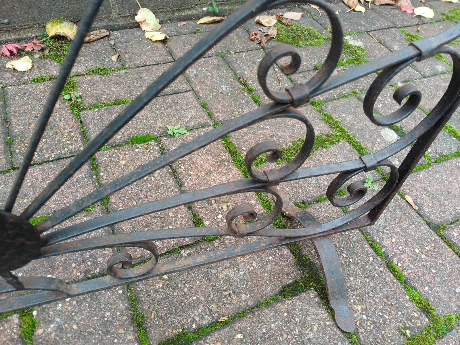 photo for sale Vintage Wrought Iron Peacock Fire Screen Antique Art Deco Style Fan Guard Ornate Ironwork Fireside Decor, Hearth Accessory Fireplace
