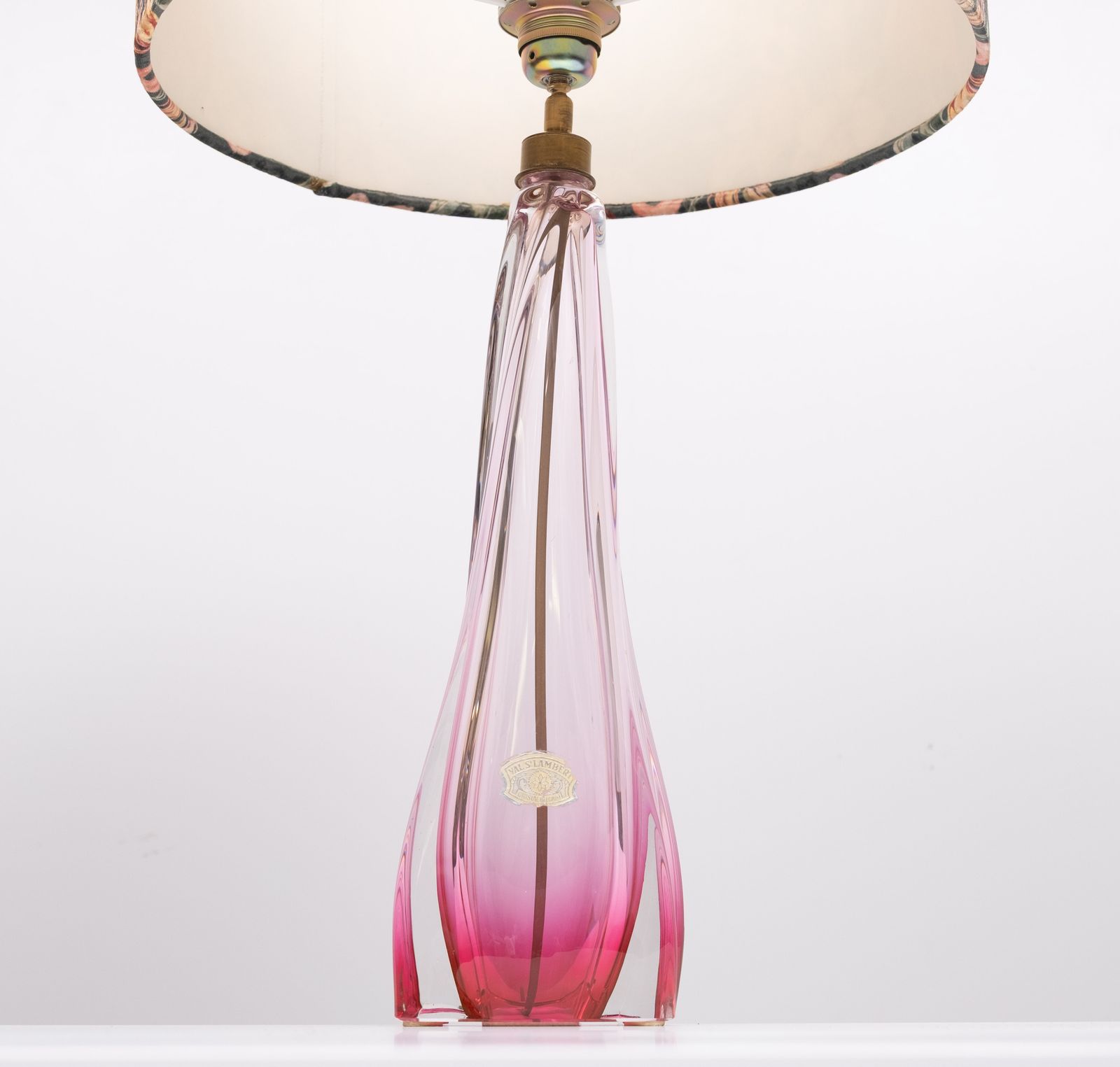 Flavio Poli Murano Glass Table Lamp For Seguso, 1960s photo furniture