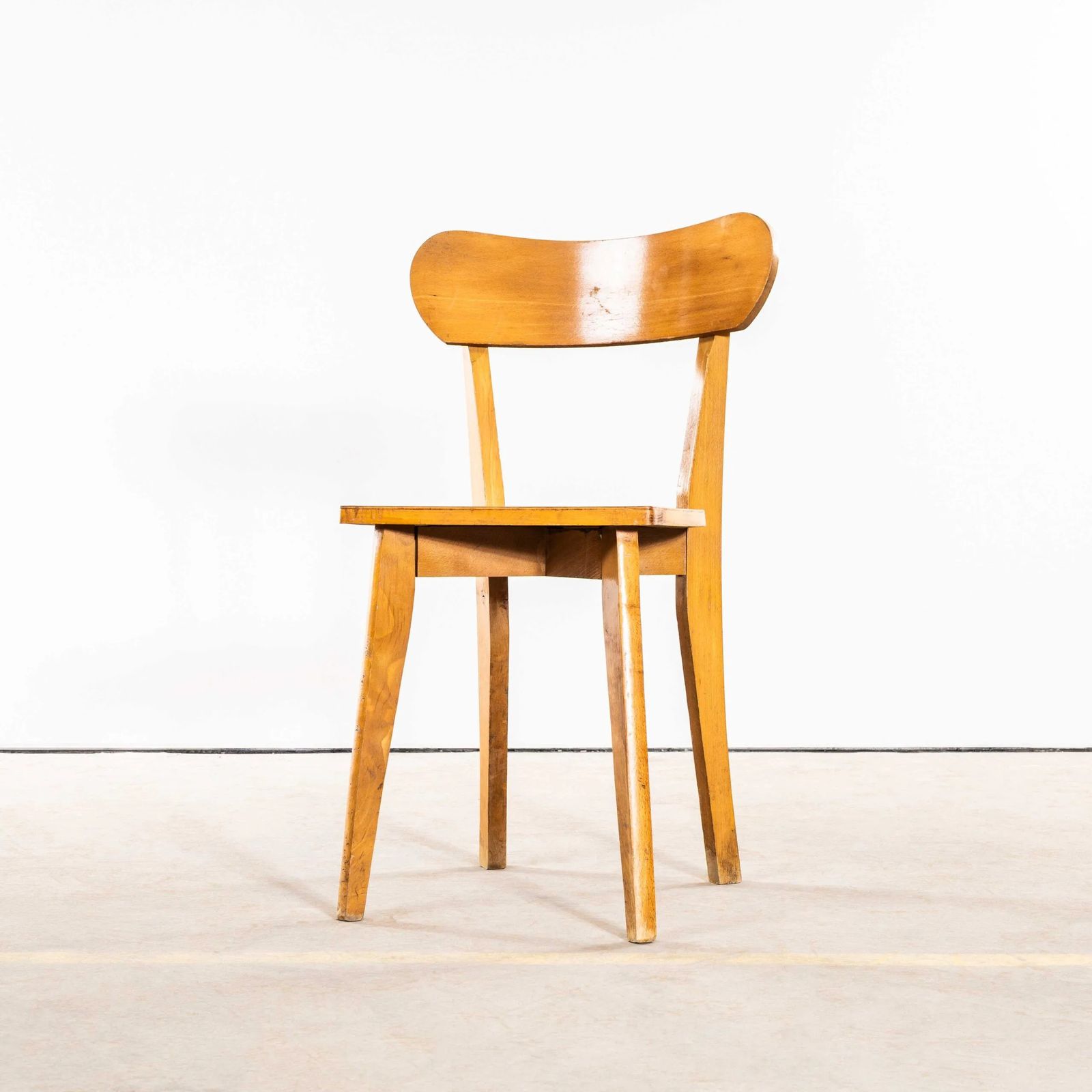 1950’s French Luterma Chapel Bentwood Dining Chairs photo furniture