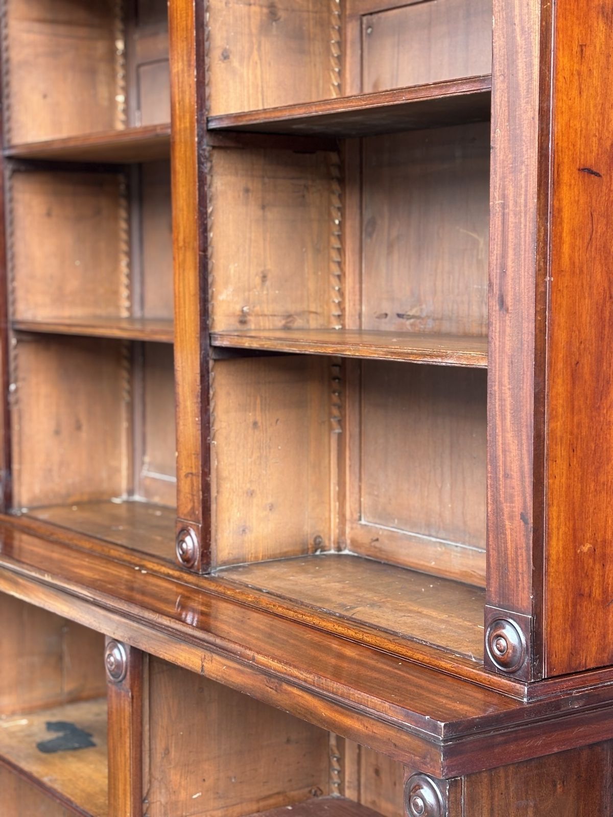 Early 19th Century William IV Period Mahogany Open Library Bookcase photo 5700.0
