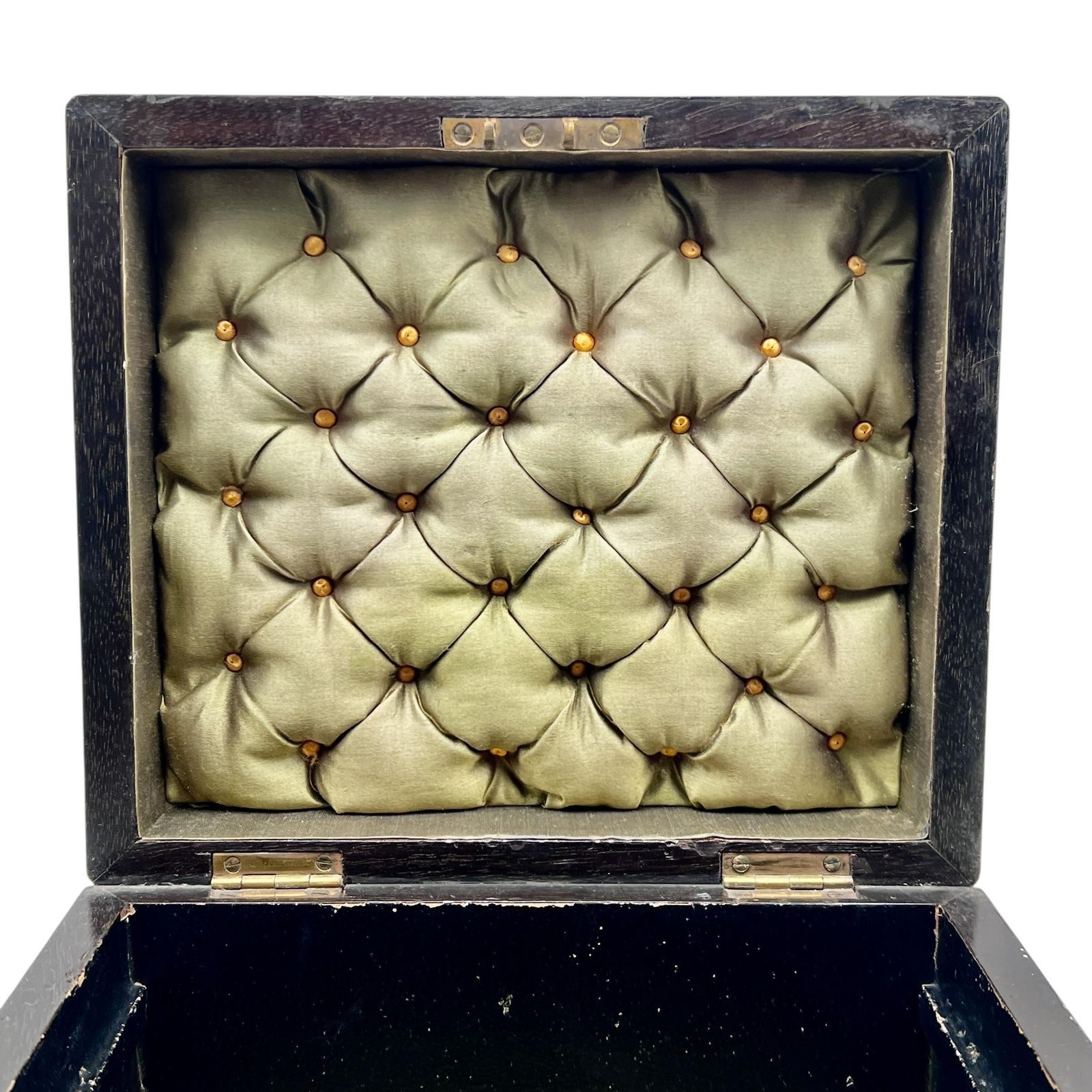 Antique Victorian Coromandel Vanity Box With Key   Jewellery Box   Perfume Box   Bedroom Decor   Travel   Home Decor photo vinterior