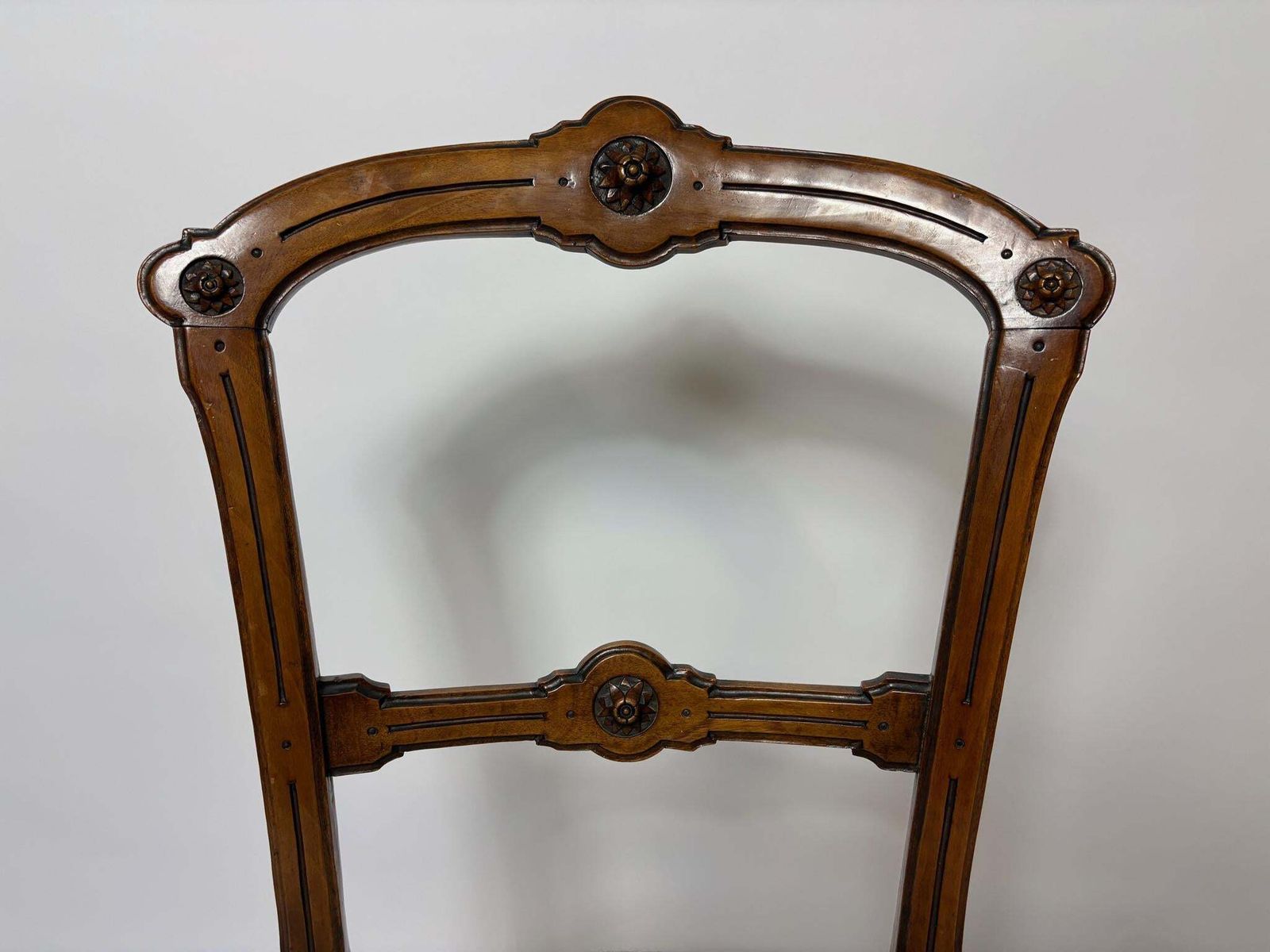 Set Of Six Late Victorian Gothic Revival Salon Chairs, C.1880 photo Furniture