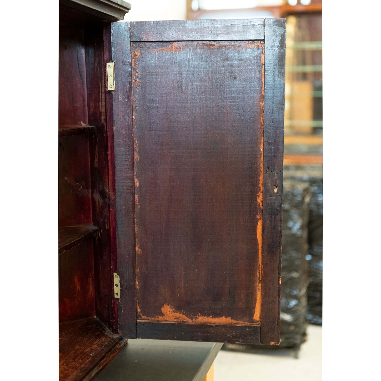 photo furniture Antique Victorian Corner Cupboard