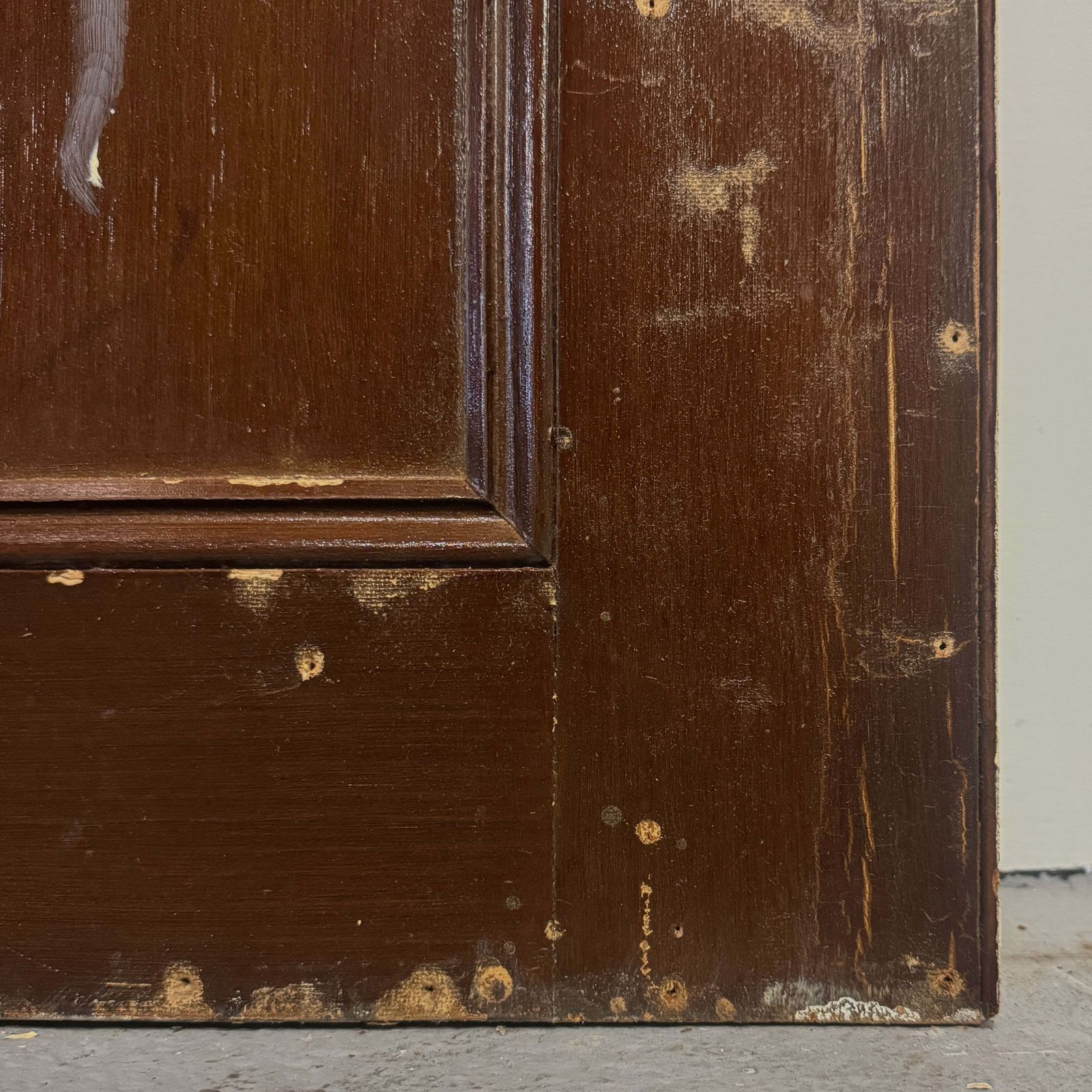 Antique Four Panel Door 212cm X 91.5cm X 4cm photo buy