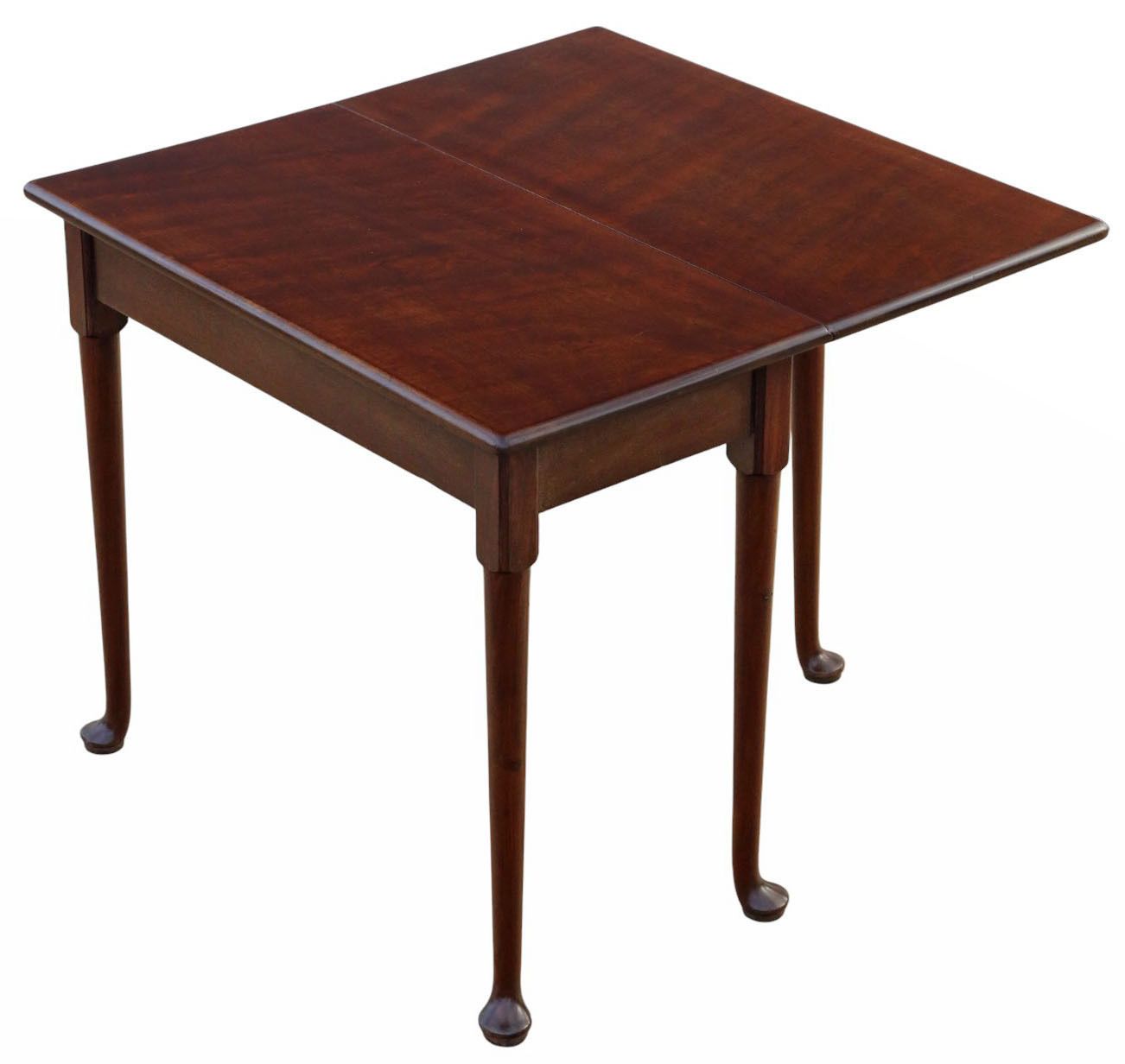 Antique Georgian C.1800 Mahogany Gateleg Drop Leaf Dining Table  Fine Quality