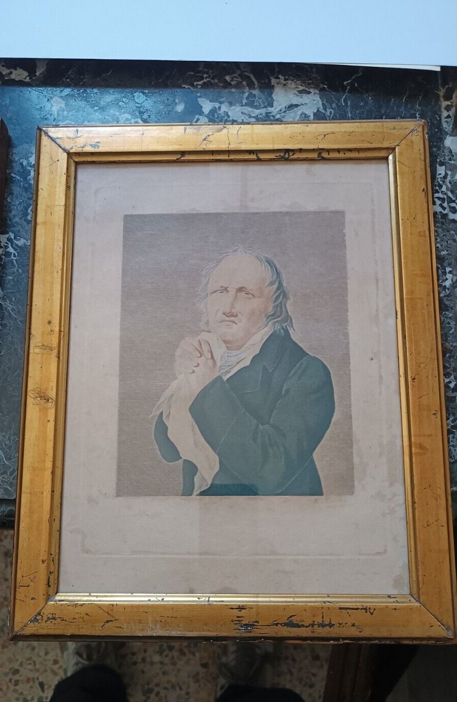 183.0 Pair Of Engravings Caricatures Antique Boilly Antique Frames photo