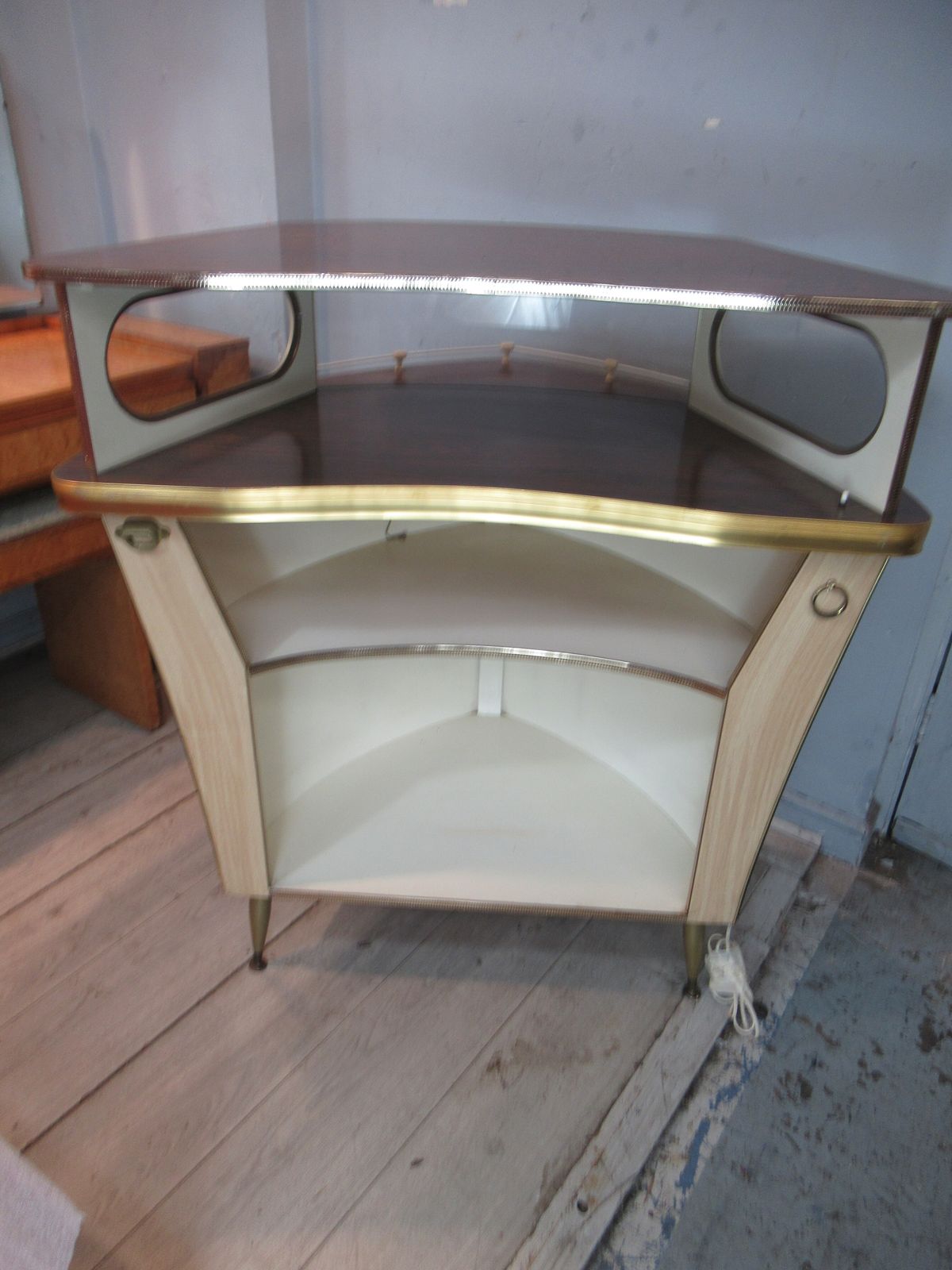 photo furniture A 1950s Boat Cocktail   Drinks Cabinet