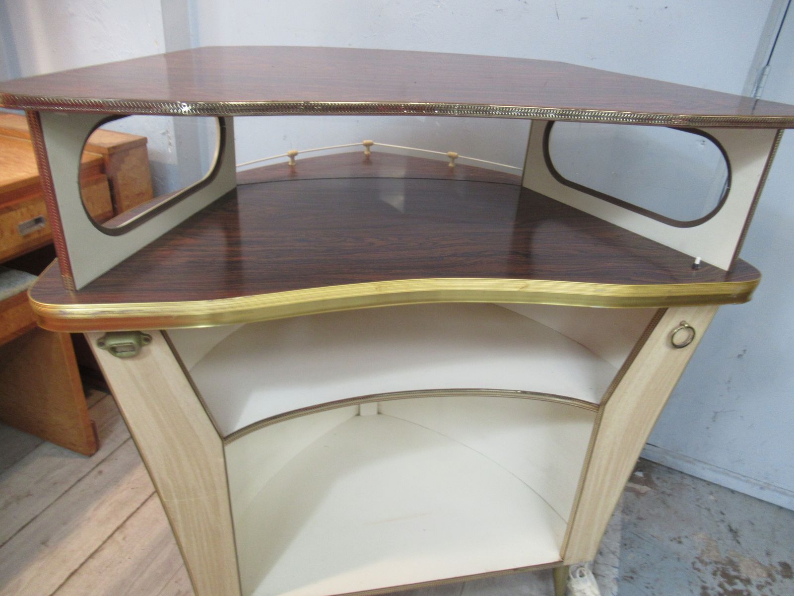 480.0 A 1950s Boat Cocktail   Drinks Cabinet photo