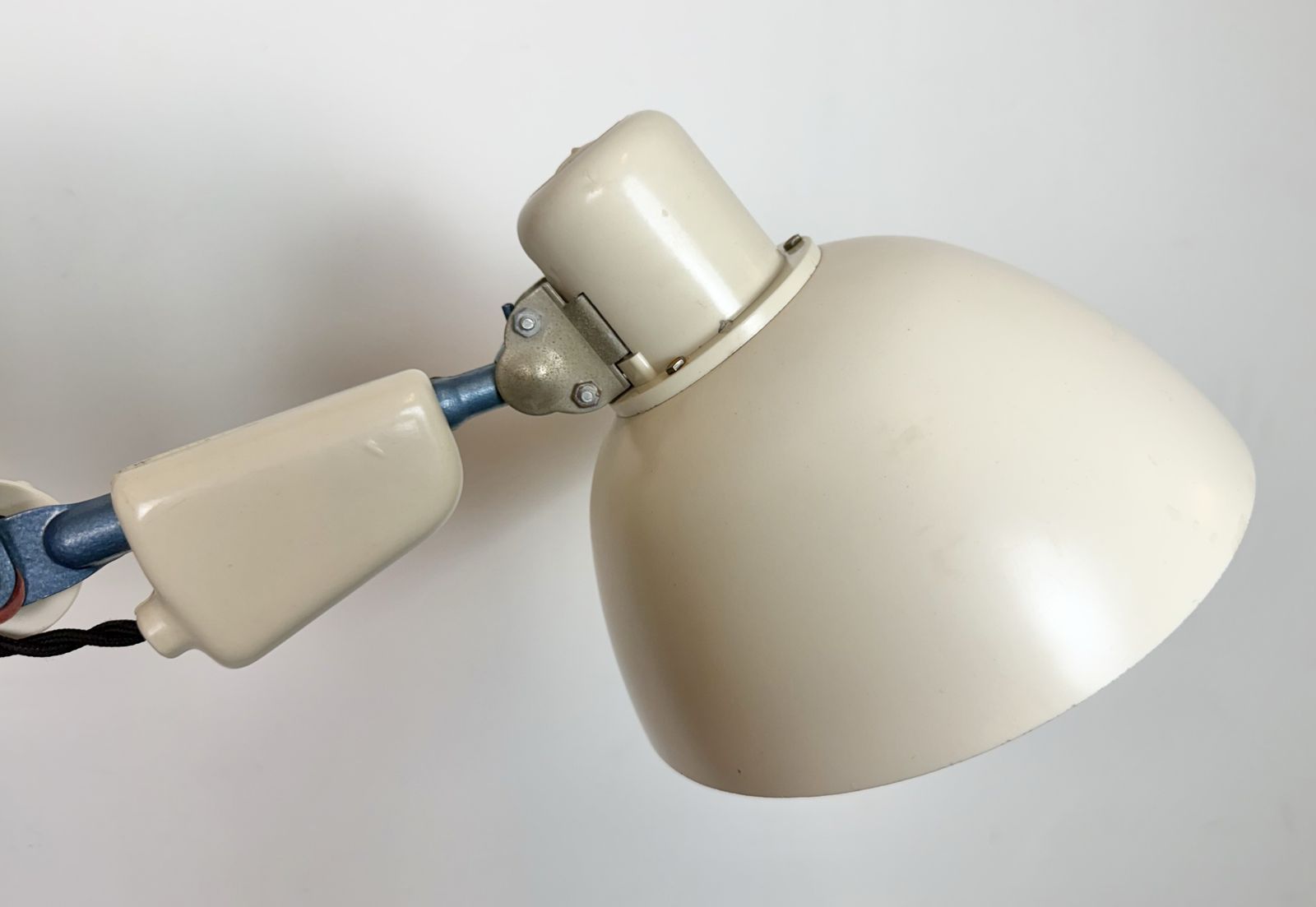 Industrial East German Scissor Lamp From Reif Dresden, 1950s, 2x photo buy