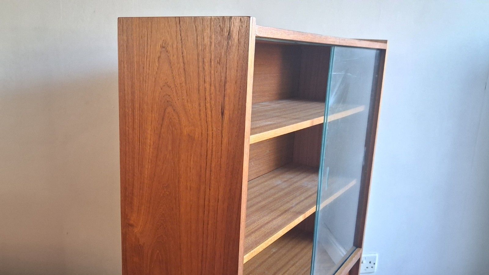photo furniture Delightful 1970's Teak Mid Century Drink S/Display Cabinet , Bookcase ,Cupboard
