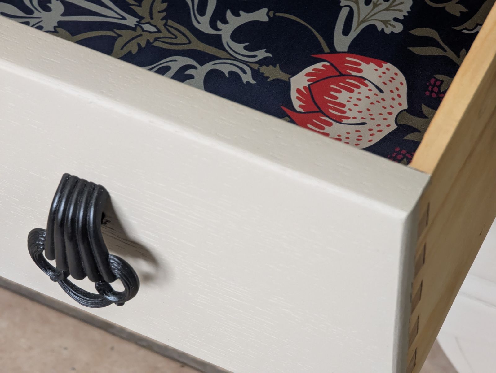 photo for sale Vintage Mid Century Harris Lebus Neutral Taupe Chest Of Drawers