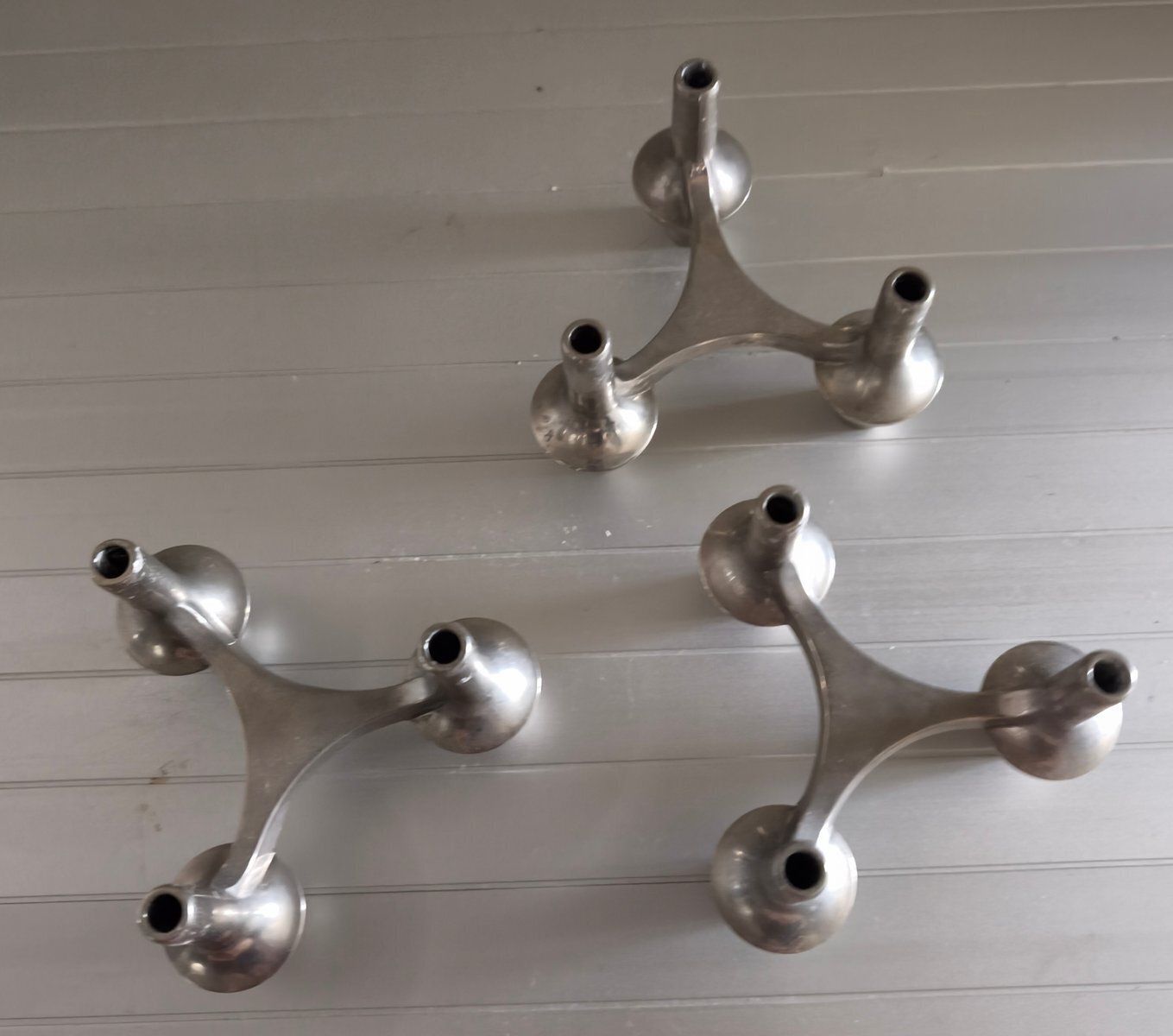 Mid Century Orion Modular Candleholders From Nagel, 1960s, Set Of 3 photo furniture