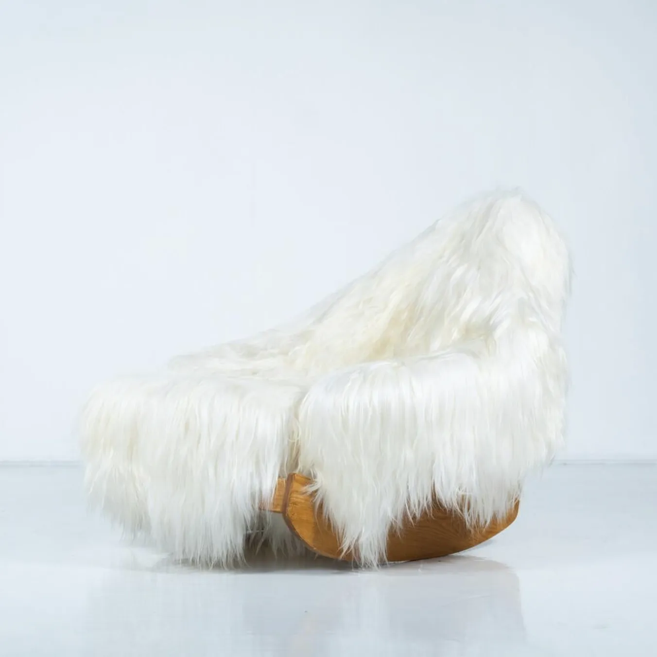 “Yeti” Pop Art Rocking Chair By Mario Scheichenbauer, Circa 1968 photo furniture
