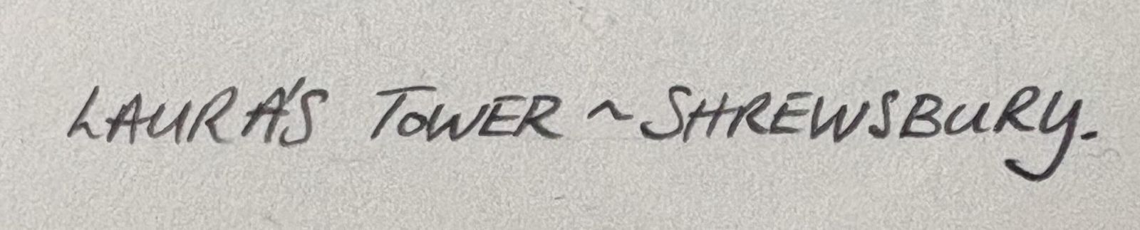 Laura’s Tower, Shrewsbury – Signed Limited Edition Print, 46/185, By Michael Farr photo for sale