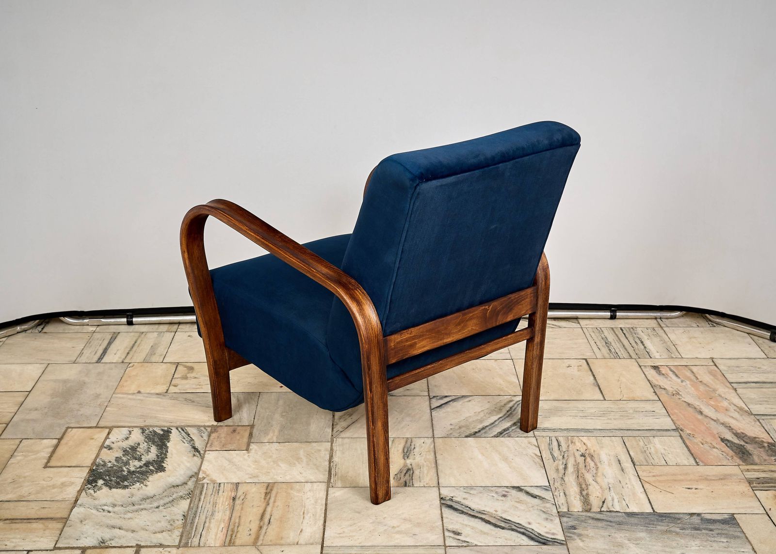 Armchair Designed By K. Kozelka And A. Kropacek, Interier Praha, Czechoslov photo for sale