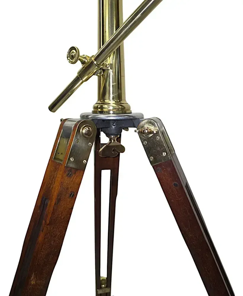 A Fabulous Early 20th Century Brass Telescope By Clarkson, London photo buy