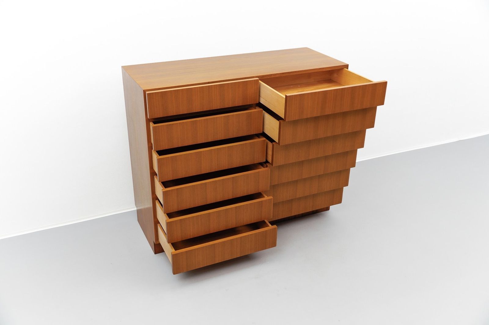 photo furniture Mid Century Chest Of Drawers Made Of Walnut, 1960s