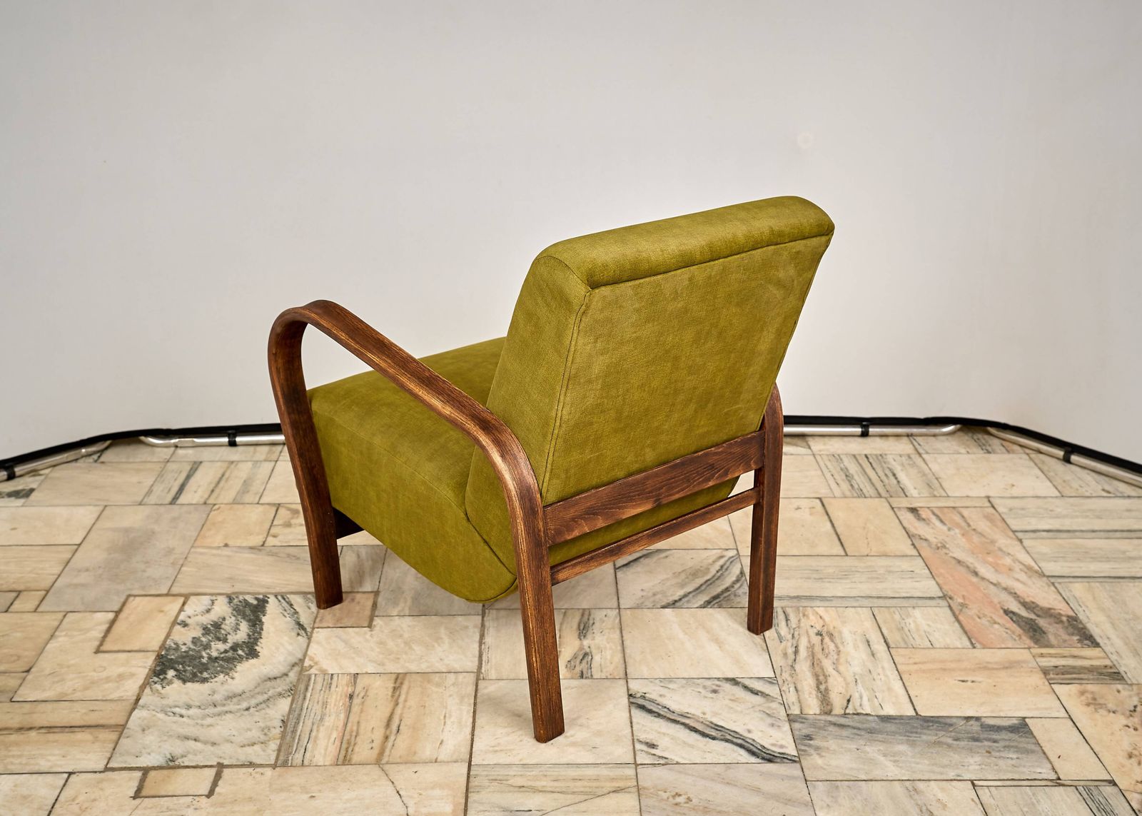 Armchair Designed By K. Kozelka And A. Kropacek, Interier Praha, Czechoslov photo for sale
