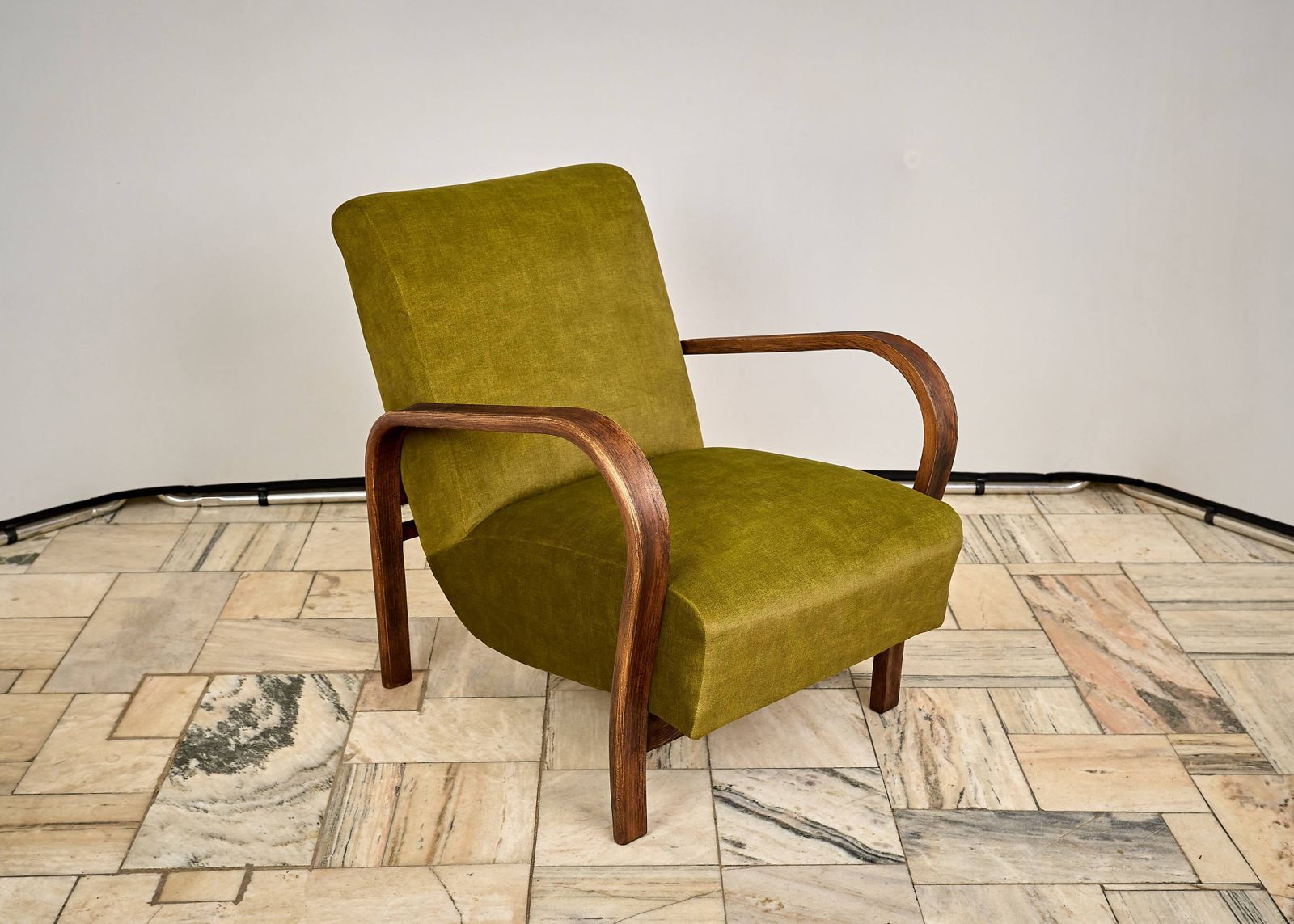 650.0 Armchair Designed By K. Kozelka And A. Kropacek, Interier Praha, Czechoslov photo