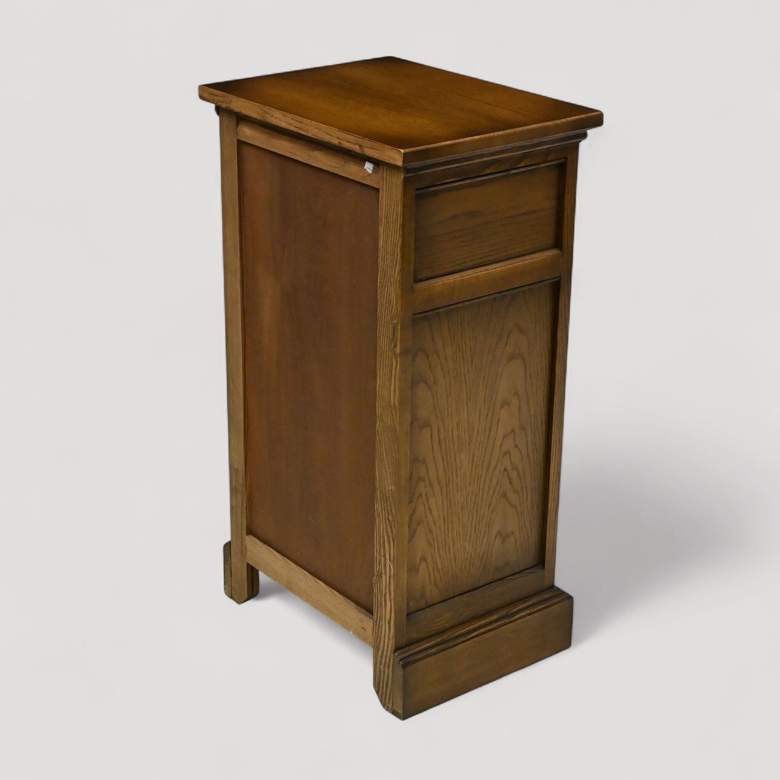 photo vinterior Old Charm Pedestal Cabinet Drawer Light Oak Free Delivery